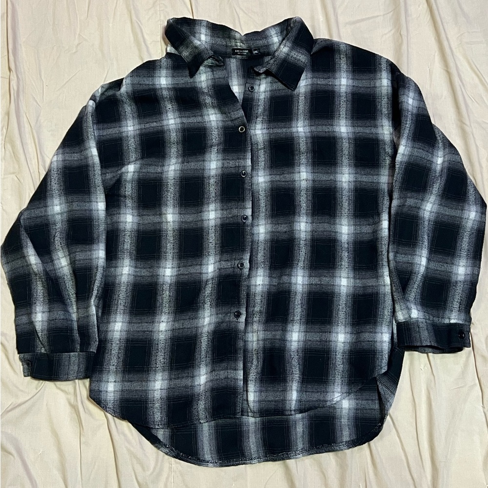SHEIN Curve Flannel